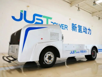 全球首款！新氫動力發布固態儲氫燃料電池叉車和5G氫能無人汽車
