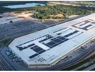 特斯拉得克薩斯超級工廠有望建成全球最大屋頂太陽能發電系統