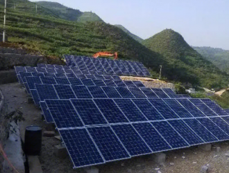 330MW！金下基地四川側(cè)光伏項目首批并網(wǎng)